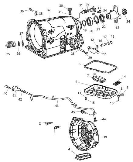 52108325AA CHRYSLER Фильтр масляный 52108325aa (фото 6)