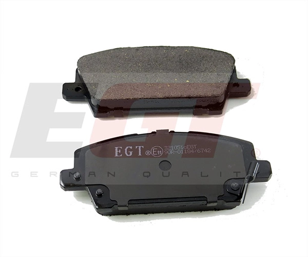 321051cEGT EGT Комплект тормозных колодок, дисковый тормоз (фото 1)