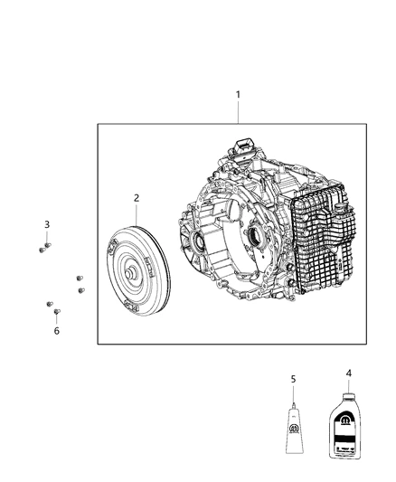 68218925AA CHRYSLER Zf 8 & 9 speed atf (фото 4)