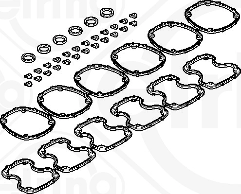 570.478 ELRING Комплект прокладок, крышка головки цилиндра (фото 3)