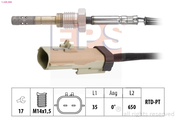1.220.368 EPS Датчик, температура выхлопных газов (фото 2)