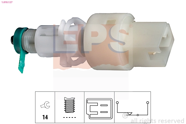 1.810.127 EPS Выключатель фонаря сигнала торможения (фото 2)