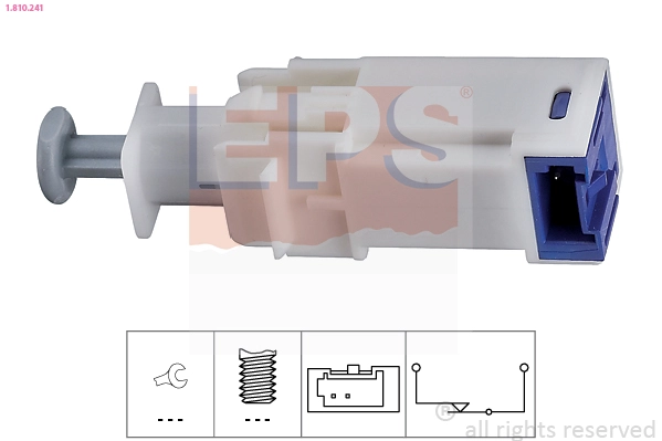 1.810.241 EPS Выключатель, привод сцепления (Tempomat) (фото 2)