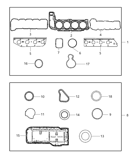 53020673AD CHRYSLER Прокладка головки блока (фото 6)