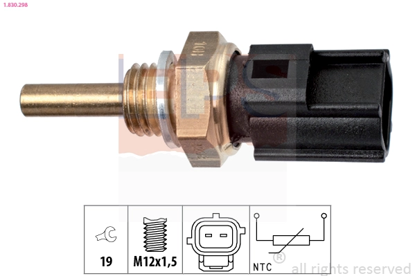 1.830.298 EPS Датчик, температура охлаждающей жидкости (фото 2)