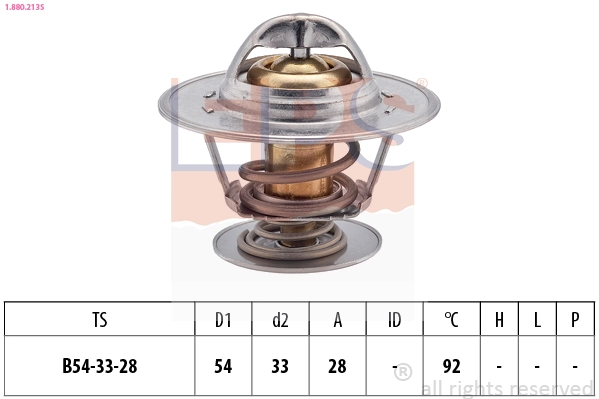1.880.213S EPS Термостат, охлаждающая жидкость (фото 2)