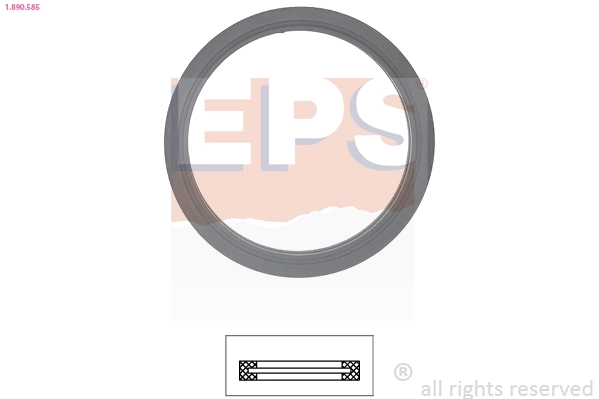 1.890.585 EPS Прокладка, термостат (фото 2)