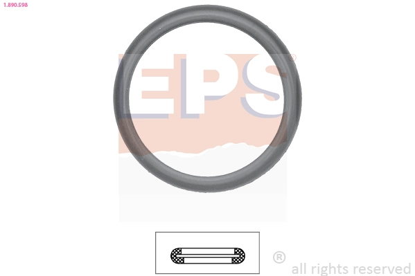 1.890.598 EPS Прокладка, термостат (фото 2)