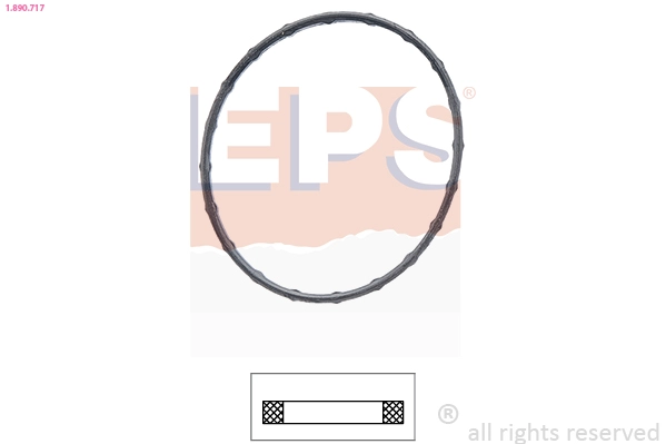 1.890.717 EPS Прокладка, термостат (фото 2)