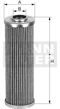 HD 517/6 MANN Фильтр, система рабочей гидравлики (фото 1)