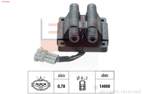 1.970.265 EPS Катушка зажигания (фото 2)