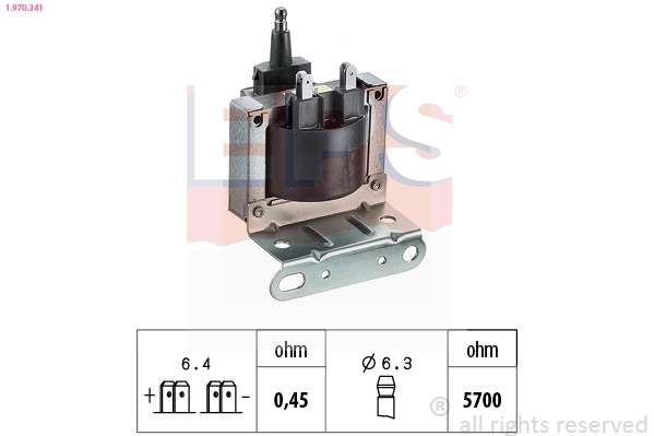 1.970.341 EPS Катушка зажигания (фото 2)