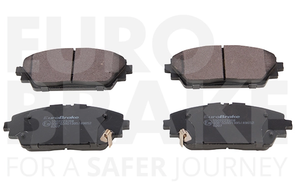 5502223268 EUROBRAKE Комплект тормозных колодок, дисковый тормоз (фото 2)
