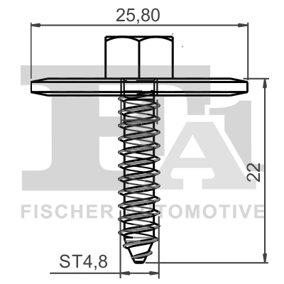 14-70003.100 FA1/FISCHER Защита двигателя / поддона двигателя (фото 1)