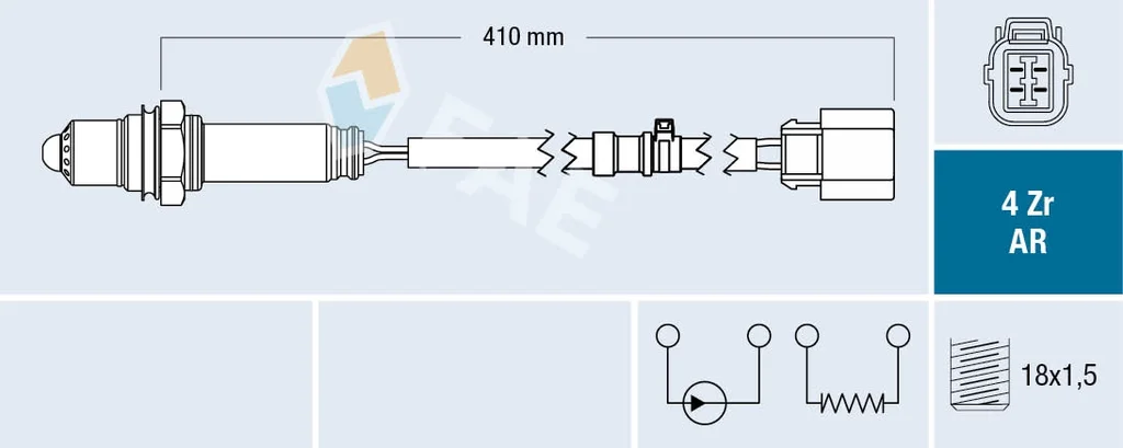 75711 FAE Лямбда-зонд (фото 1)