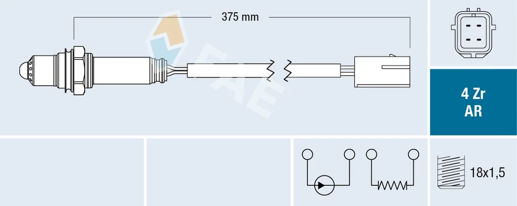 75713 FAE Лямбда-зонд (фото 1)