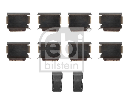 181898 FEBI Комплектующие, колодки дискового тормоза (фото 1)
