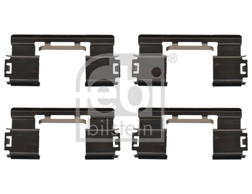 181938 FEBI Комплектующие, колодки дискового тормоза (фото 1)
