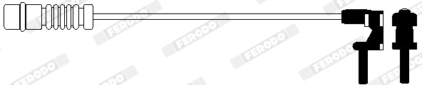 FWI267 FERODO Сигнализатор, износ тормозных колодок (фото 3)