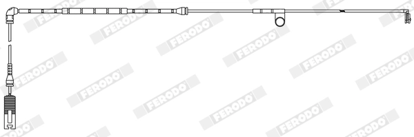 FWI400 FERODO Сигнализатор, износ тормозных колодок (фото 2)