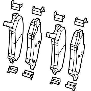 68225170AE CHRYSLER Pad kit (фото 1)