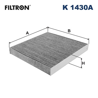 K 1430A FILTRON Фильтр, воздух во внутренном пространстве (фото 1)
