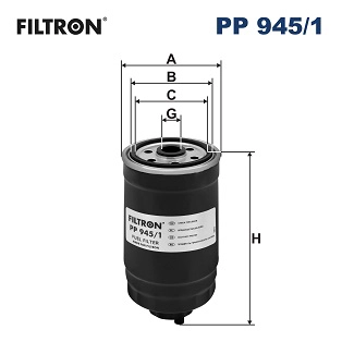 PP 945/1 FILTRON Топливный фильтр (фото 1)