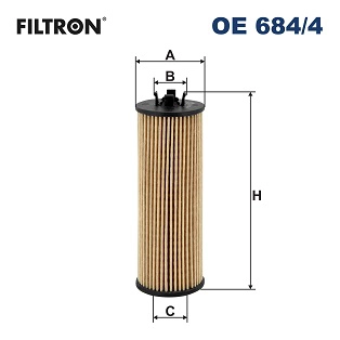 OE 684/4 FILTRON Масляный фильтр (фото 1)