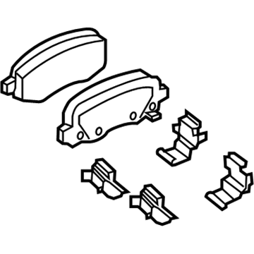 68353597AB CHRYSLER Brake pad-set (фото 1)