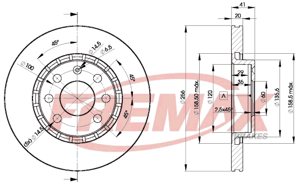 BD-9046 FREMAX Тормозной диск (фото 3)