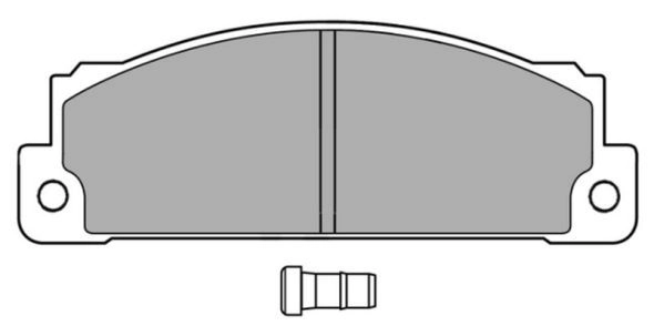 FBP-0326 FREMAX Комплект тормозных колодок, дисковый тормоз (фото 2)