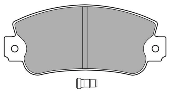 FBP-0368 FREMAX Комплект тормозных колодок, дисковый тормоз (фото 2)