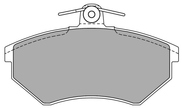 FBP-0443 FREMAX Комплект тормозных колодок, дисковый тормоз (фото 3)