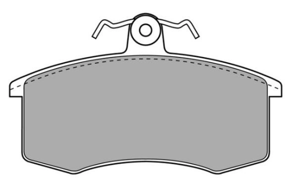 FBP-0492 FREMAX Комплект тормозных колодок, дисковый тормоз (фото 2)