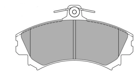 FBP-1041 FREMAX Комплект тормозных колодок, дисковый тормоз (фото 2)
