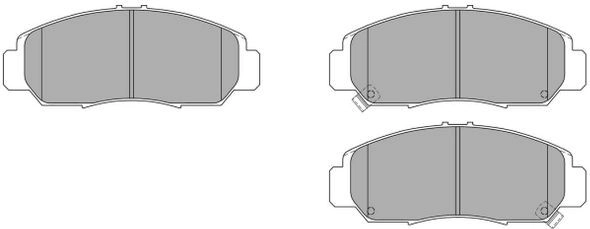 FBP-1313 FREMAX Комплект тормозных колодок, дисковый тормоз (фото 2)