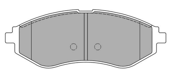 FBP-1413 FREMAX Комплект тормозных колодок, дисковый тормоз (фото 2)