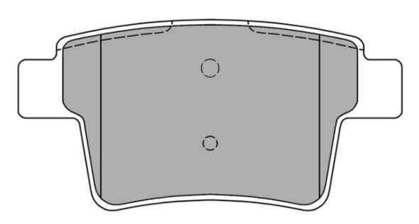 FBP-1446 FREMAX Комплект тормозных колодок, дисковый тормоз (фото 1)