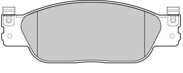 FBP-1718 FREMAX Комплект тормозных колодок, дисковый тормоз (фото 2)