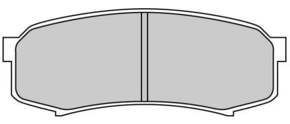 FBP-1739 FREMAX Комплект тормозных колодок, дисковый тормоз (фото 2)