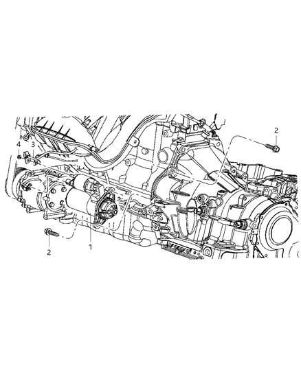 5034555AA CHRYSLER Стартер (фото 6)