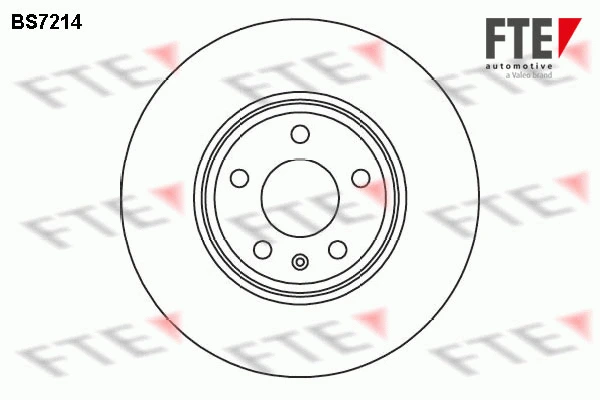 9071011 FTE Тормозной диск (фото 1)