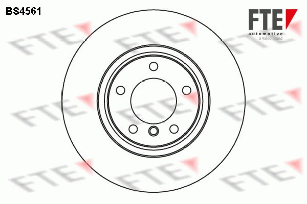 9071111 FTE Тормозной диск (фото 1)