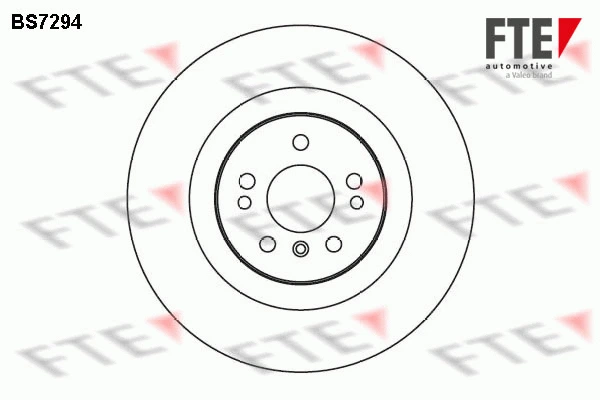 9071137 FTE Тормозной диск (фото 1)
