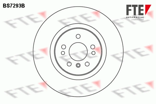9081026 FTE Тормозной диск (фото 1)