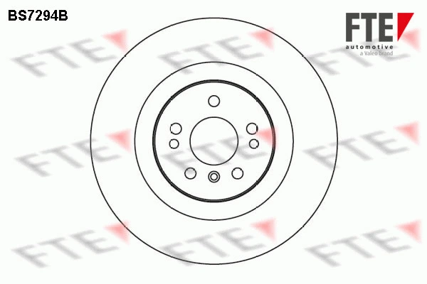 9081108 FTE Тормозной диск (фото 1)