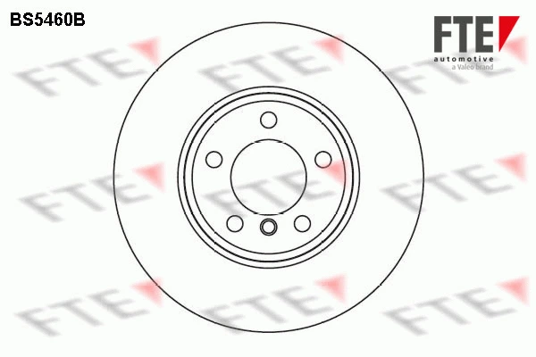 9081119 FTE Тормозной диск (фото 1)