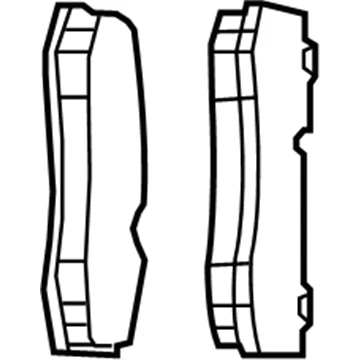 68144213AB CHRYSLER Pad kit (фото 4)