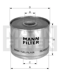 P 945/2 MANN Топливный фильтр (фото 1)