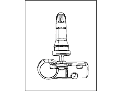 68105280AF CHRYSLER Датчик давления в шинах (фото 1)